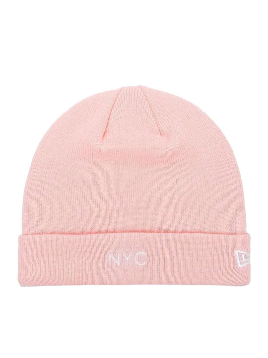 New Era New York City Beanie Frauen Beanie Gestrickt in Rosa Farbe