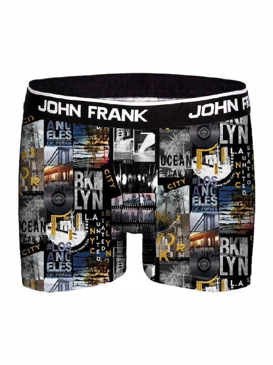 John Frank Brooklyn Men's Boxer Multicolour with Patterns