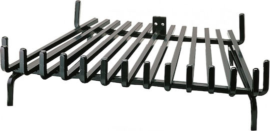 Zogometal Metallisch Kaminrost Gerade ohne Aschenbecher 54x40cm