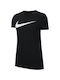 Nike Park 20 Damen Sportlich T-shirt Dri-Fit Schwarz