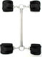 Rimba Spreader Bar With Detachable 4 Cuffs Fixierungsstange in Schwarz Farbe