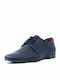 Damiani 530 Men's Leather Casual Shoes Blue