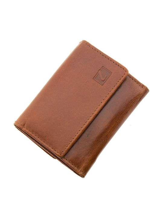 Lavor Men's Leather Wallet Tabac Brown