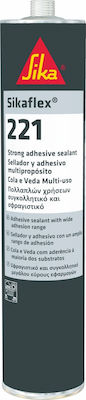 Sika Sikaflex 221 Sealant Silicone Polyurethane Black 300ml