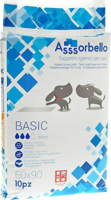 Ferribiella Asssorbello Basic Floor Diapers Dog 60x90cm 10pcs