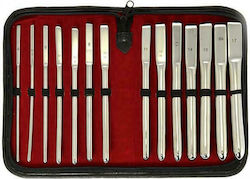 Rimba Dilator Set 14 Sizes Complete In Luxury Case Разширител в Сив Цвят 14бр