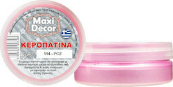 Maxi Decor Κεροπατίνα Πατίνα Decoupage Ροζ 50gr...
