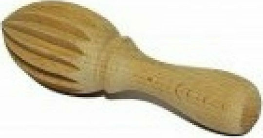 Karageorgos Bros Hand-Entsafter Zitrone aus Holz in Beige Farbe