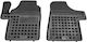 Rezaw Plast Front Mats 2pcs Tray Type for Mercedes-Benz Viano 2003-2014 Black
