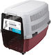 M-Pets Viaggio Hunde Transportkäfige mit Rädern Burgundisch 91x61x66cm