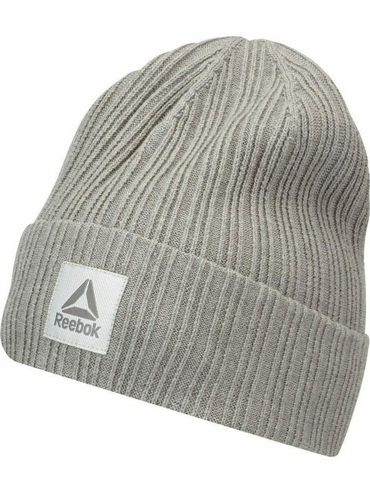 Reebok Beanie Masculin Căciulă Tricotat în culoarea Gri