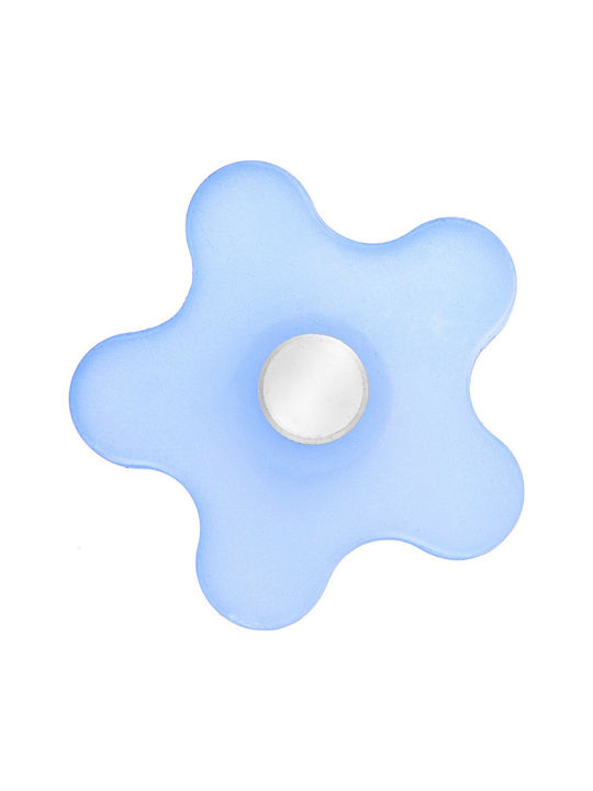 Roline 524 Kinder Knopf Möbelgriff aus Kunststoff Blue 524 524-SIEL 1Stück Roline 524 Kinder Knopf Möbelgriff aus Kunststoff Blue 524 524-SIEL 1Stück