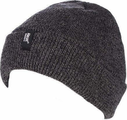 80123 Beanie Ανδρικός Σκούφος Πλεκτός σε Γκρι χρώμα
