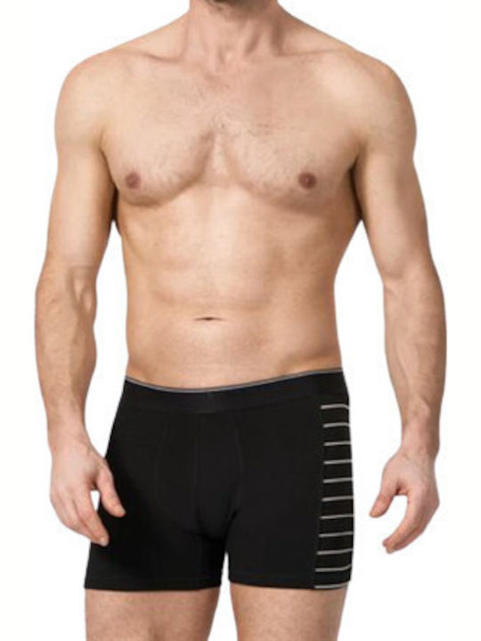 Namaldi Herren Boxershorts Schwarz 1Packung