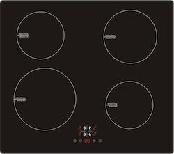 Robin Autonomous Cooktop with Ceramic Burners and Locking Function 51x58cm