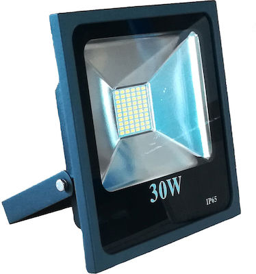 Evivak Waterproof LED Floodlight 30W Warm White IP65