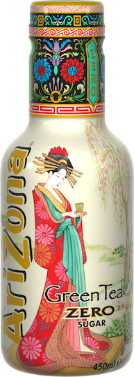 Arizona Green Eistee Ginseng Ohne Kohlensäure & Zucker in Flasche 450ml