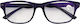 4teen4ty 40473 Unisex Reading Glasses +1.50 Purple