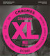 Daddario XL Chromes Bass Set of Stainless Steel Bass Strings 45 - 100" Regular Light/Long Scale