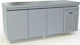 Dominox Frigider Inoxidabil de Banc cu 3 Uși și Unitate de Răcire 0/+8°C L184xl70xH63cm