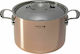De Buyer Prima Matera Deep Stainless Steel Pot 7.5lt / 24cm