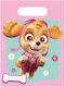 Procos Paw Patrol - Skye and Everest Plastic Bag for Gift with Theme "Paw Patrol" Pink 16x22cm. 6pcs