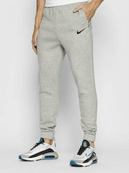 Nike Park 20 Παντελόνι Φόρμας με Λάστιχο Fleece Γκρι