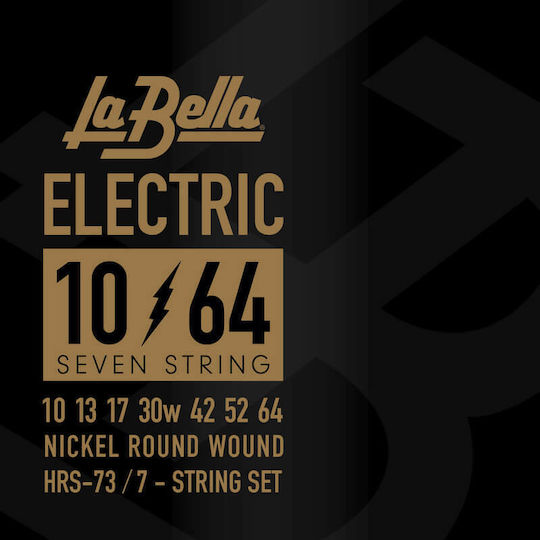 La Bella 7-String Electric Set of Nickel Wound Electric Guitar Strings 17 - 30