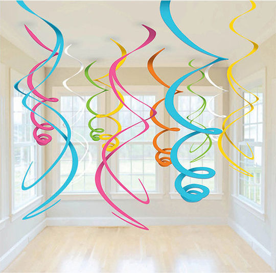 Amscan Hanging Ornament for Party 12 Pieces