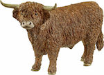 Schleich-S Miniature Toy Highland Bull 7.7cm.