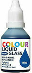 Mercola Swan Liquid Glass Craft Paint Blau for Glass Liquid 30ml