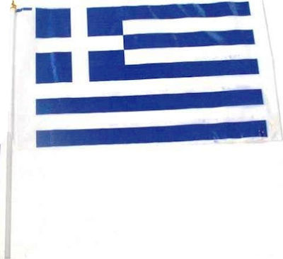 Flagge Griechenlands Griechische Plastikflagge mit einem Einsatz 44x27cm