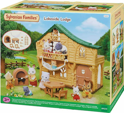 Epoch Toys Jucărie Miniatură Lakeside Lodge Familii Sylvanian pentru 3+ Ani 27cm.