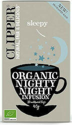 Clipper Nighty Night Herbs Blend Organic Product 20 Bags 20gr