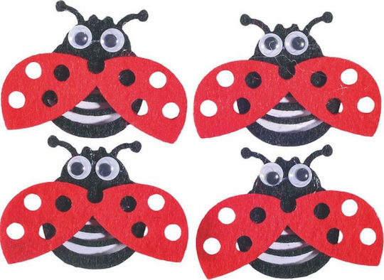 Statovac Felt Easter Chicks with Moving Eyes 55mm 4pcs J-137306
