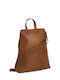 Leather Women's Bag Backpack Tabac Brown