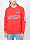 Nasa Reflective Red Sweatshirt