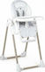 Cam Pappananna Foldable Highchair with Metal Frame & Fabric Seat Beige