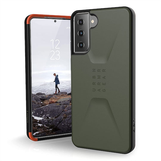 UAG Civilian Задна корица Пластмаса Каки (Galaxy S21+ 5G)