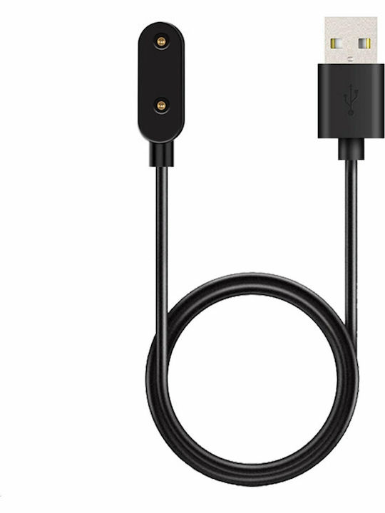 Tactical USB Charging Cable Φορτιστής για Huawei Watch Fit Μαύρος