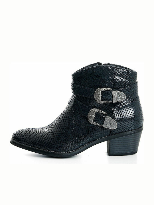 Stiefeletten Damen Schwarz