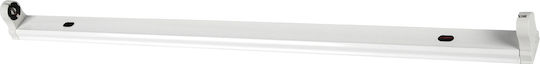 VK Lighting Lighting Batten with 2 Slots for LED Lamps T8 36W 120cm