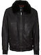 Oakwood Vachette 63277 Men's Δερμάτινα Jacket Black