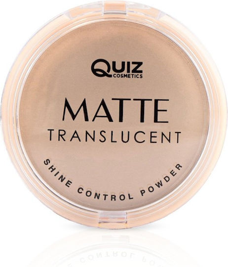 Quiz Matte Translucent Powder Фиксираща Пудра 02 10гр