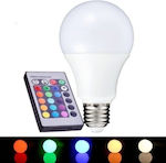 Λάμπα LED για Ντουί E27 RGB 450lm