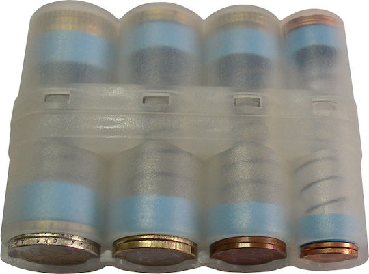 Proplast Plastic Portable Coin Holder with 8 Number of Spit