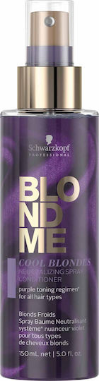Schwarzkopf BlondMe Cool Blondes Balsam Leave In Menținerea Culorii pentru Vopsit Păr 150ml