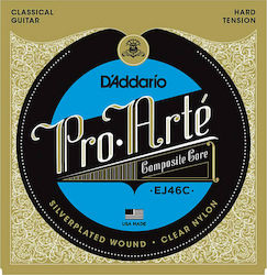 Daddario Pro-Arté Composite Einzel Saiten Versilbert 6 Stück Hartspannung Daddario Pro-Arté Composite Einzel Saiten Versilbert 6 Stück Hartspannung
