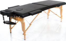 MegaFitness Classic 2 Massage Bed 192x70cm Black