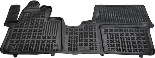 Rezaw Plast Μπροστινό Πατάκι Τύπου Σκαφάκι για Peugeot Traveller Toyota Proace (Verso) Citroen SpaceTourer 2014+ Μαύρο